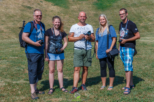 Fotografieren lernen - Kursteilnehmer mit mir