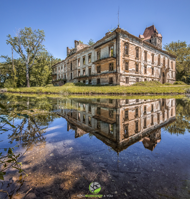 Panoramafotos im Schlosspark Pottendorf